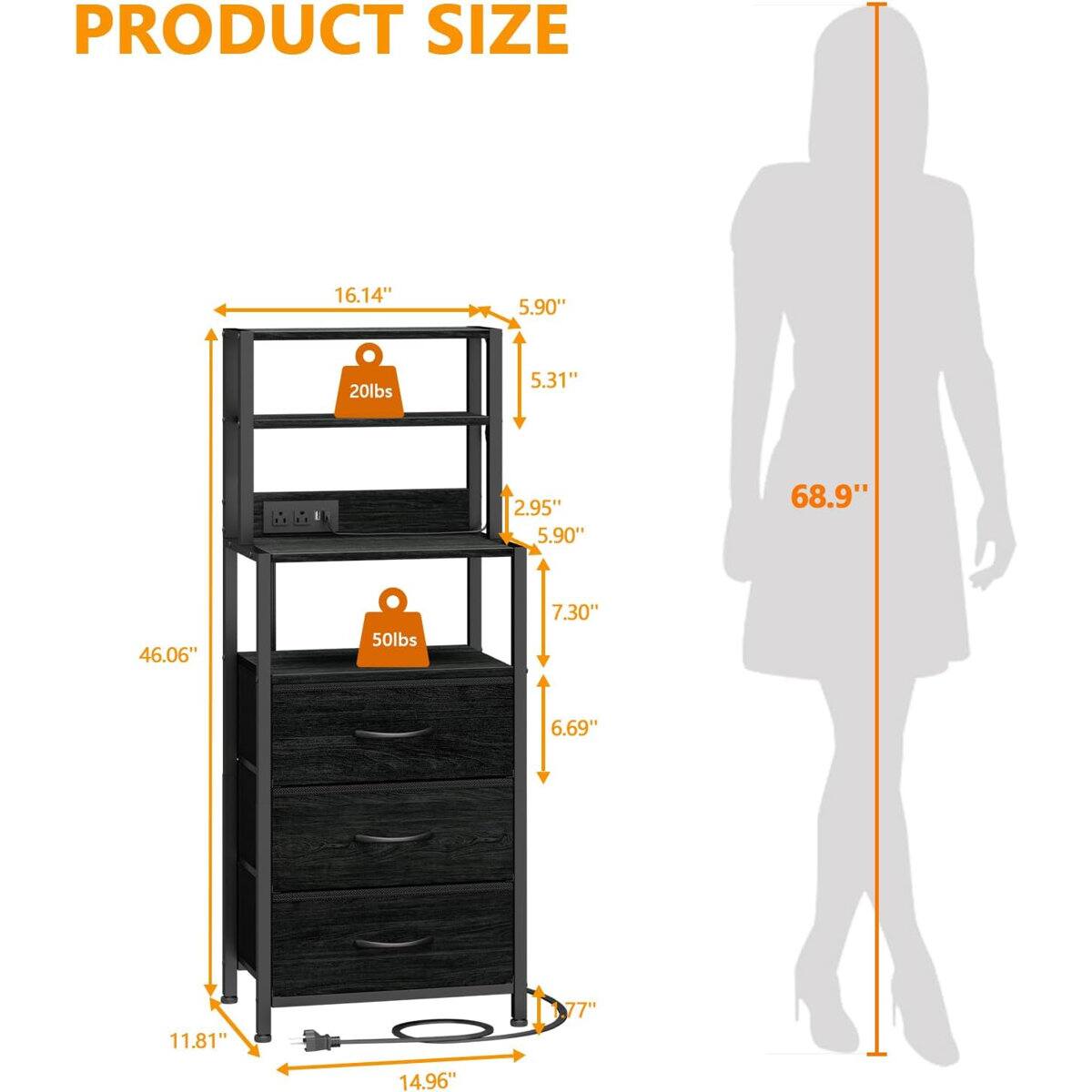 PRODUCT SIZE

- 16.14"
- 5.90"
- 20lbs
- 5.31"
- 2.95"
- 5.90"
- 68.9"
- 46.06"
- 50lbs
- 7.30"
- 6.69"
- 11.81"
- 77"
- 14.96"