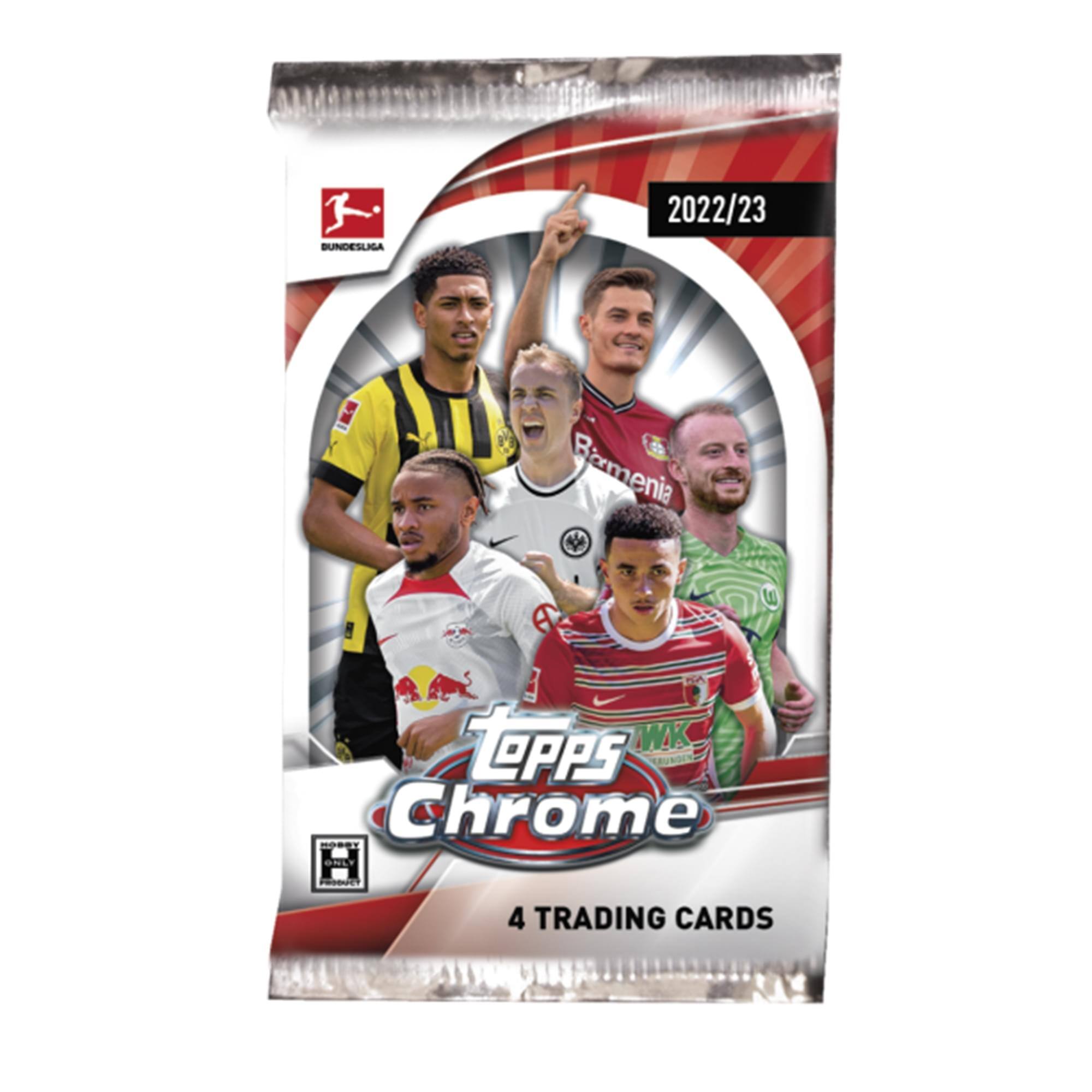 Sure, here is the corrected and grouped text from the image:

---

**BUNDESLIGA**

**2022/23**

**LEPPS Chrome**

**4 TRADING CARDS**

---

**Remenia**

**Topps**

**Chrome**

**Trading Cards**

---

**BUNDESLIGA**

**2022/23**

**LEPPS Chrome**

**4 TRADING CARDS**

---

**Remenia**

**Topps**

**Chrome**

**Trading Cards**

---

**BUNDESLIGA**

**2022/23**

**LEPPS Chrome**

**4 TRADING CARDS**

---

**Remenia**

**Topps**

**Chrome**

**Trading Cards**

---

**BUNDESLIGA**

**2022/23**

**LEPPS Chrome**

**4 TRADING CARDS**

---

**Remenia**

**Topps**

**Chrome**

**Trading Cards**

---

**BUNDESLIGA**

**2022/23**

**LEPPS Chrome**

**4 TRADING CARDS**

---

**Remenia**

**Topps**

**Chrome**

**Trading Cards**

---

**BUNDESLIGA