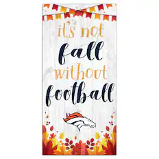 it's not fall without football