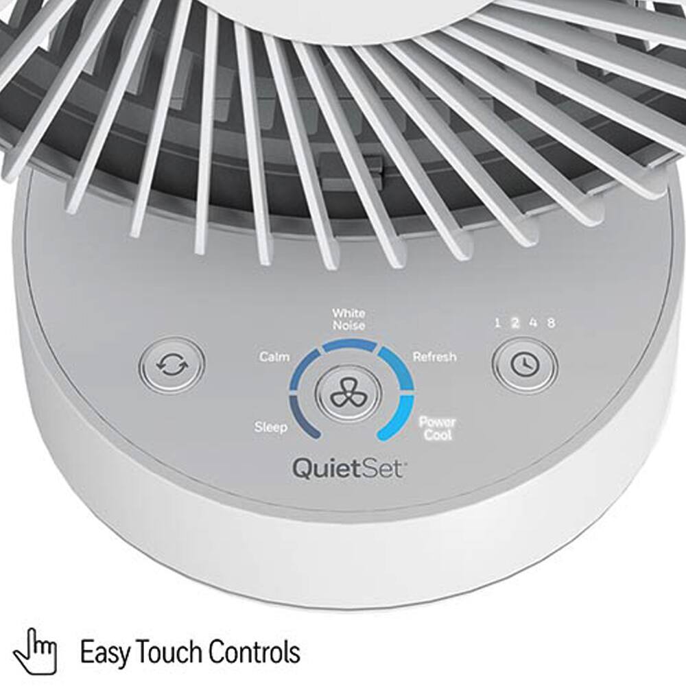 White Noise  
1 2 4 8  
Calm  
Refresh  
Sleep  
Power Cool  
QuietSet  
Easy Touch Controls