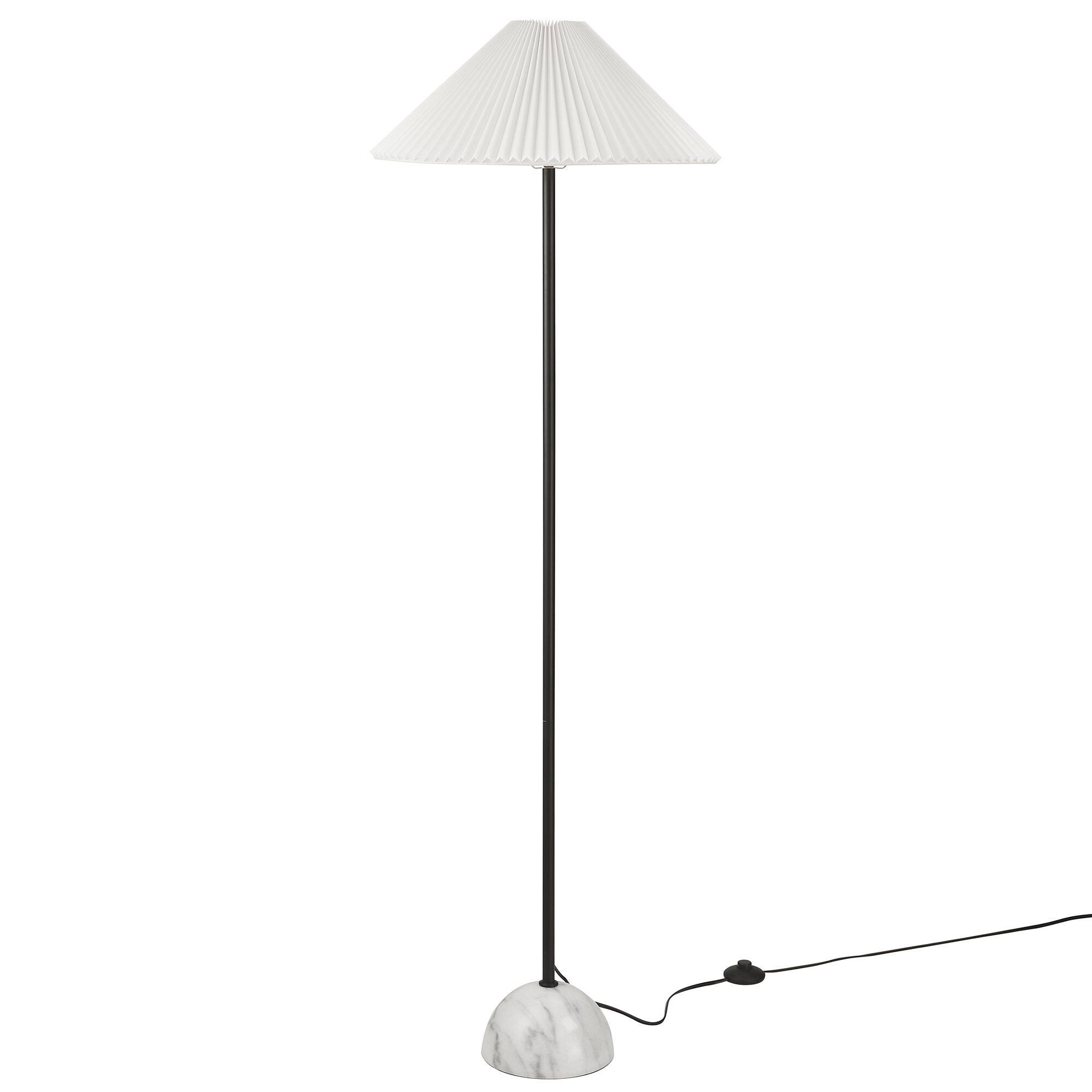 Angle. Modway - Illusion Marble Dome Floor Lamp by Modway - Black.