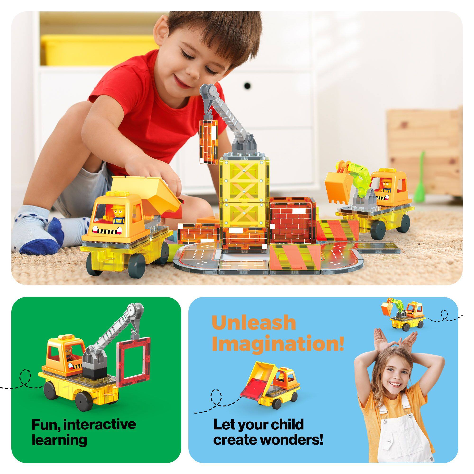 Unleash Imagination! Let your child create wonders! Fun, interactive learning!