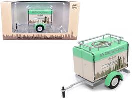Motorcity Classics - Travel Trailer Top The Waldorf-Astoria Luggage Service New York - Park Avenue 1/24 - Beige with Light Green