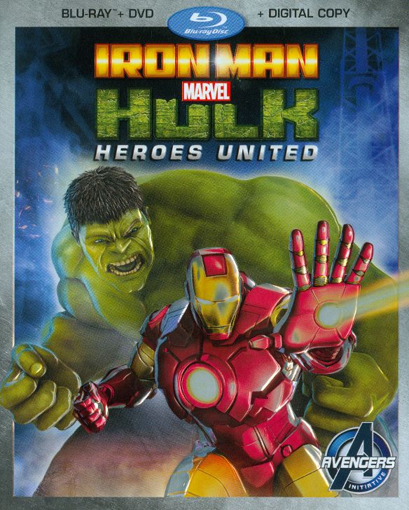  Iron Man &amp; Hulk: Heroes United [2 Discs] [Includes Digital Copy] [Blu-ray/DVD] [2013]
