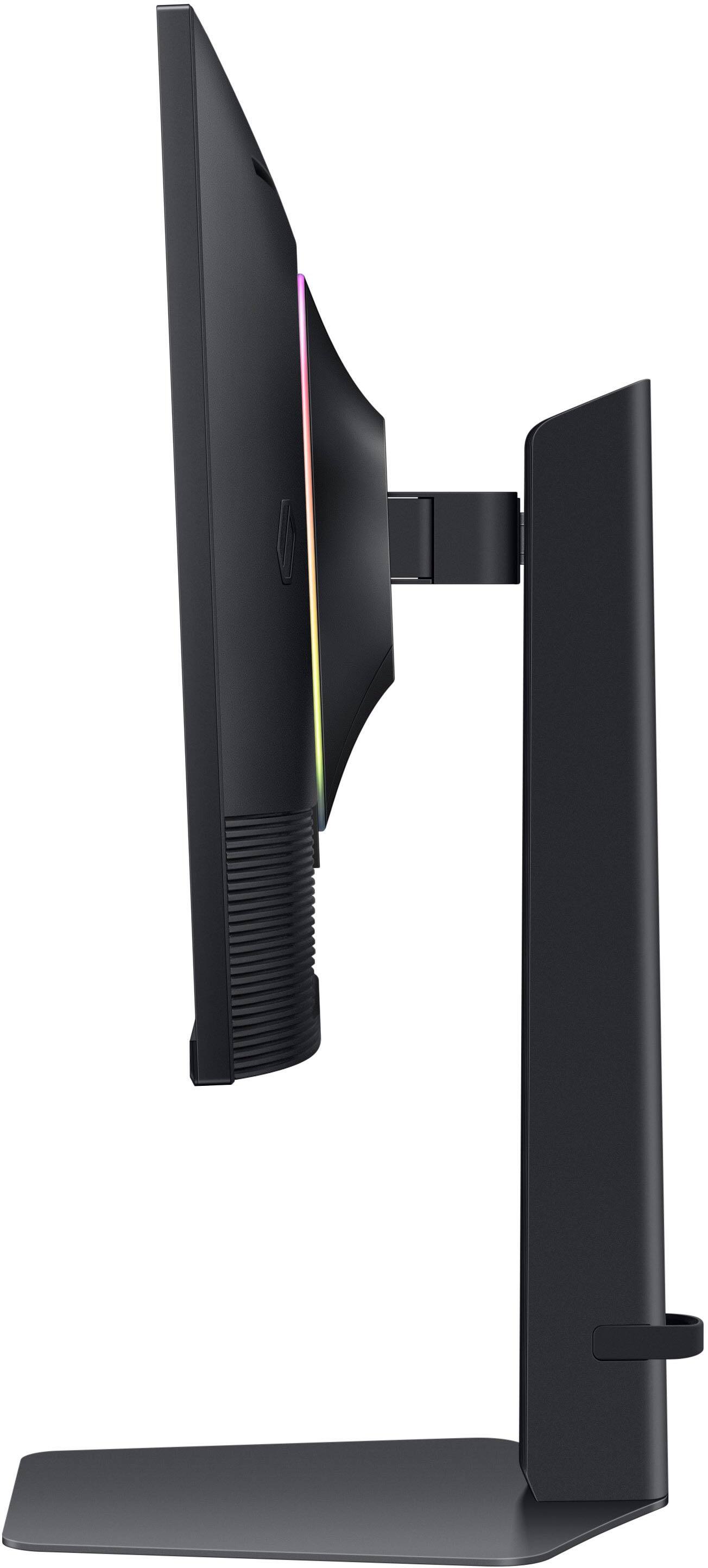 Alt View 25. Samsung - 27" Odyssey G7 (G70D) 4K UHD IPS AMD FreeSync Premium Pro and G-Sync Compatible Smart Gaming Monitor with HDR400 - Black.