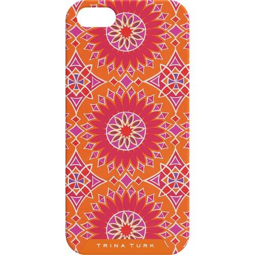 Front Standard. Trina Turk - iPhone Case - Soleil Orange.