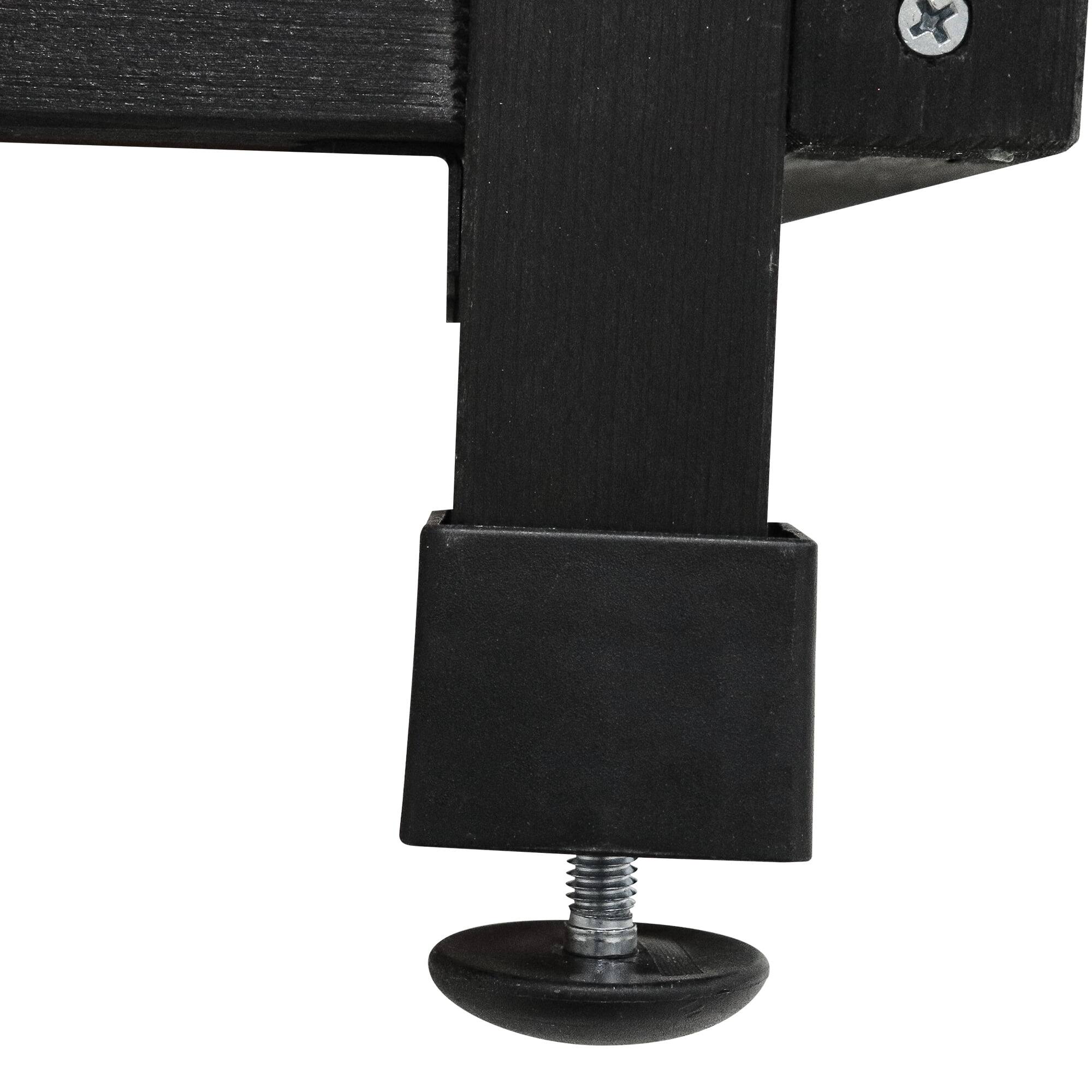 Alt View 7. Pefilos - 46" Wood Dog House for Large Dogs with PVC Roof and Removable Floor Outdoor Weatherproof Pet Cat House.