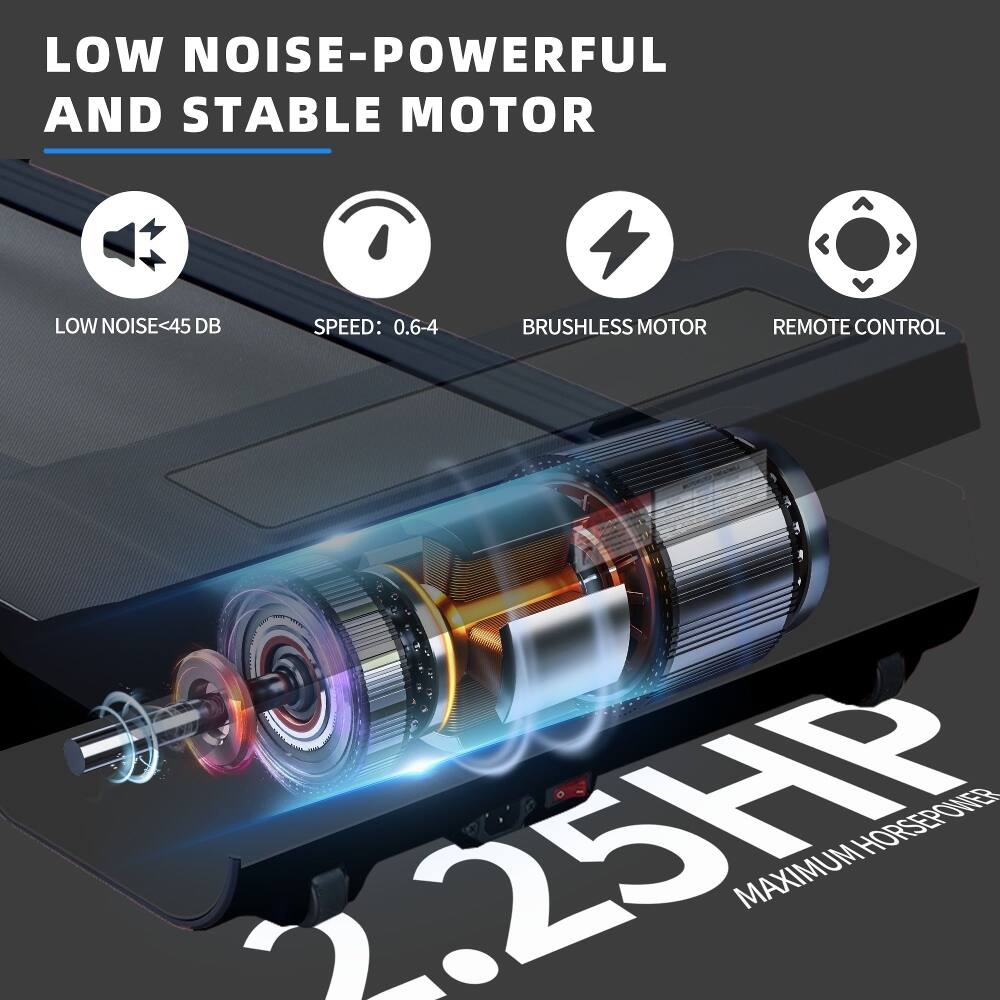 LOW NOISE-POWERFUL AND STABLE MOTOR  
LOW NOISE <45 DB  
SPEED: 0.6-4  
BRUSHLESS MOTOR  
REMOTE CONTROL  
5.25 HP MAXIMUM HORSEPOWER