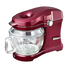 Kenmore - Elite Ovation 5 qt Stand Mixer with Pour-In Top, 500W - Red