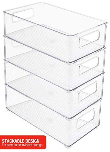 STACKABLE DESIGN  
For easy and convenient storage