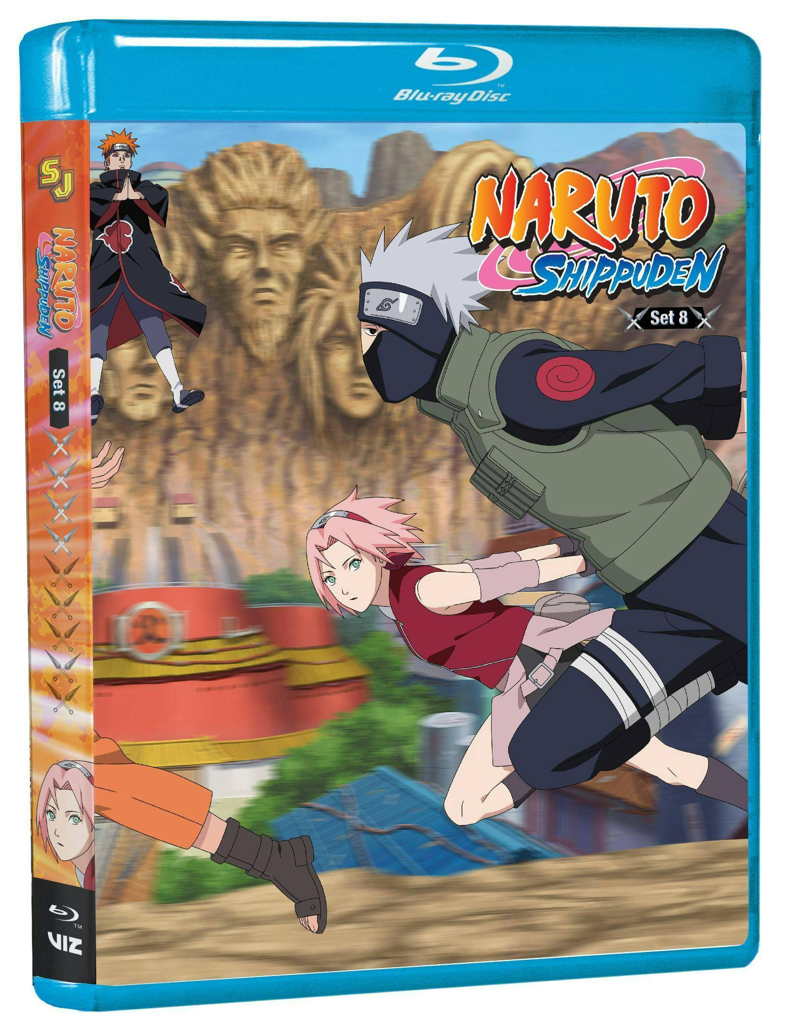 Angle. Naruto Shippuden Set 8   - BLU-RAY.