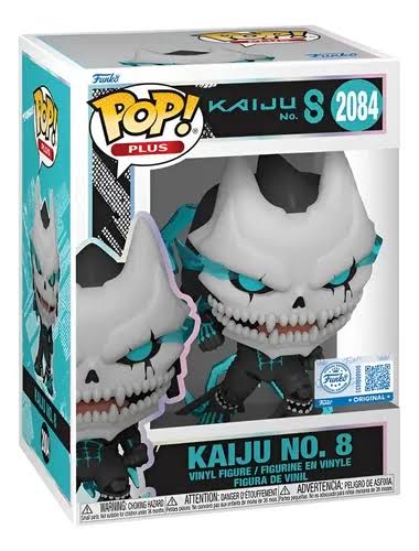 Funko POP! Plus  
Frolho Funko KAIJU S 2084  
KAIJU No. 8  
ORIGINAL  
VINYL FIGURE / FIGURINE EN VINYLE / FIGURA DE VINIL  
WARNING: CHOKING HAZARD - Small parts. Not for children under 3 years.  
ADVERTENCIA: PELIGRO DE ASFIXIA - Piezas pequeñas. No es para niños menores de 3 años.
