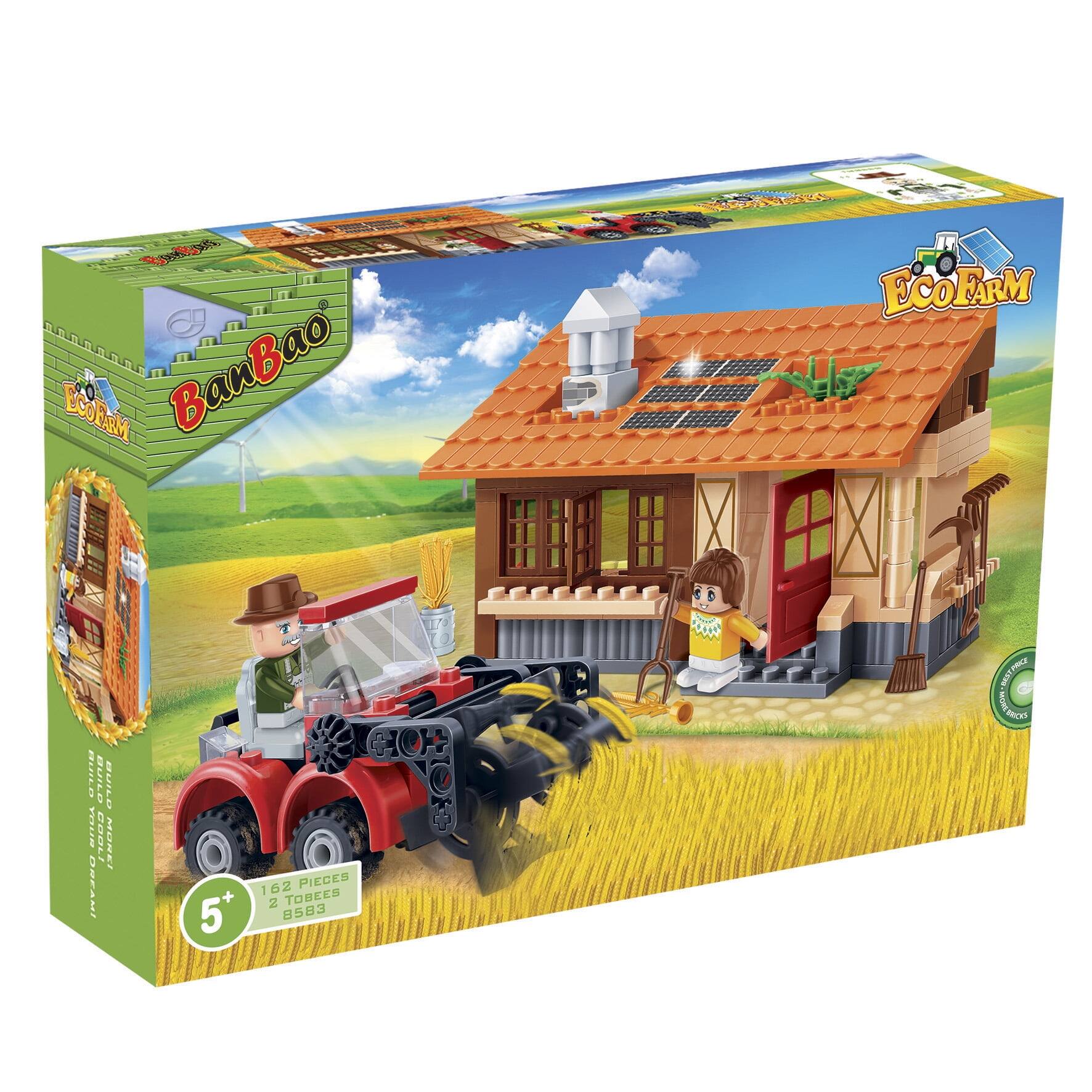BanBao EcoFarm  
EcoFarm  
Build Your Own EcoFarm  
162 Pieces  
2 Tobees  
8583  
5+