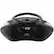 Front. iLive - CD-RW/CD-R/CD-DA Boombox with FM Radio - Black.