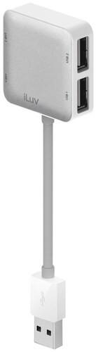 Front Standard. iLuv - 4-Port USB Hub.