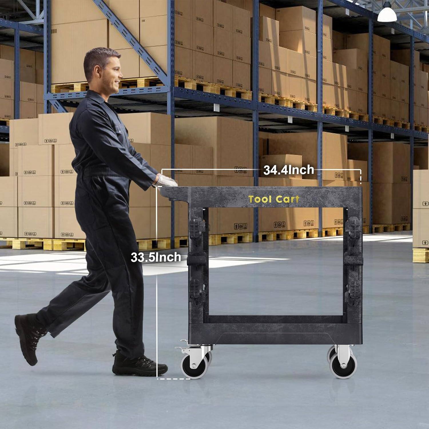 34.4Inch, 33.5Inch, Tool Cart