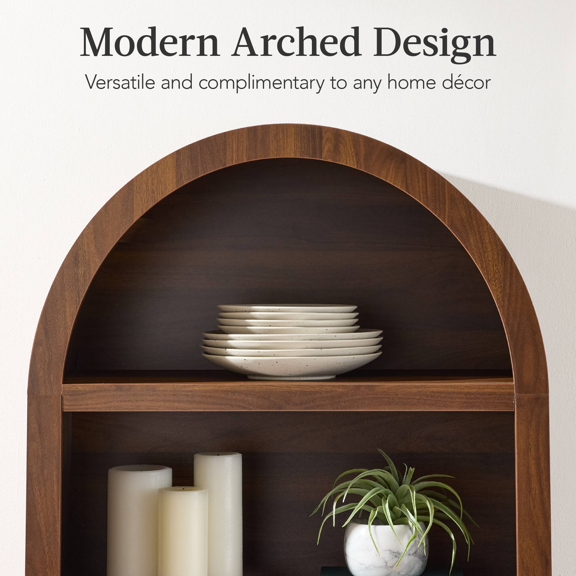 Modern Arched Design  
Versatile and complimentary to any home décor