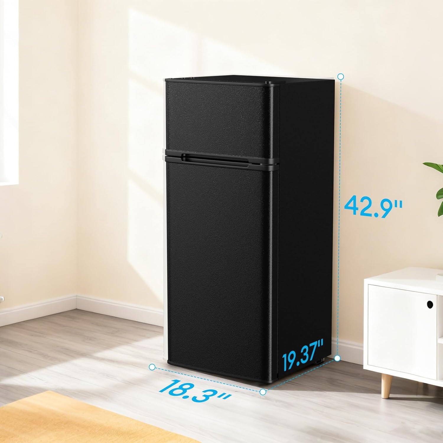 42.9"  
18.3"  
19.37"