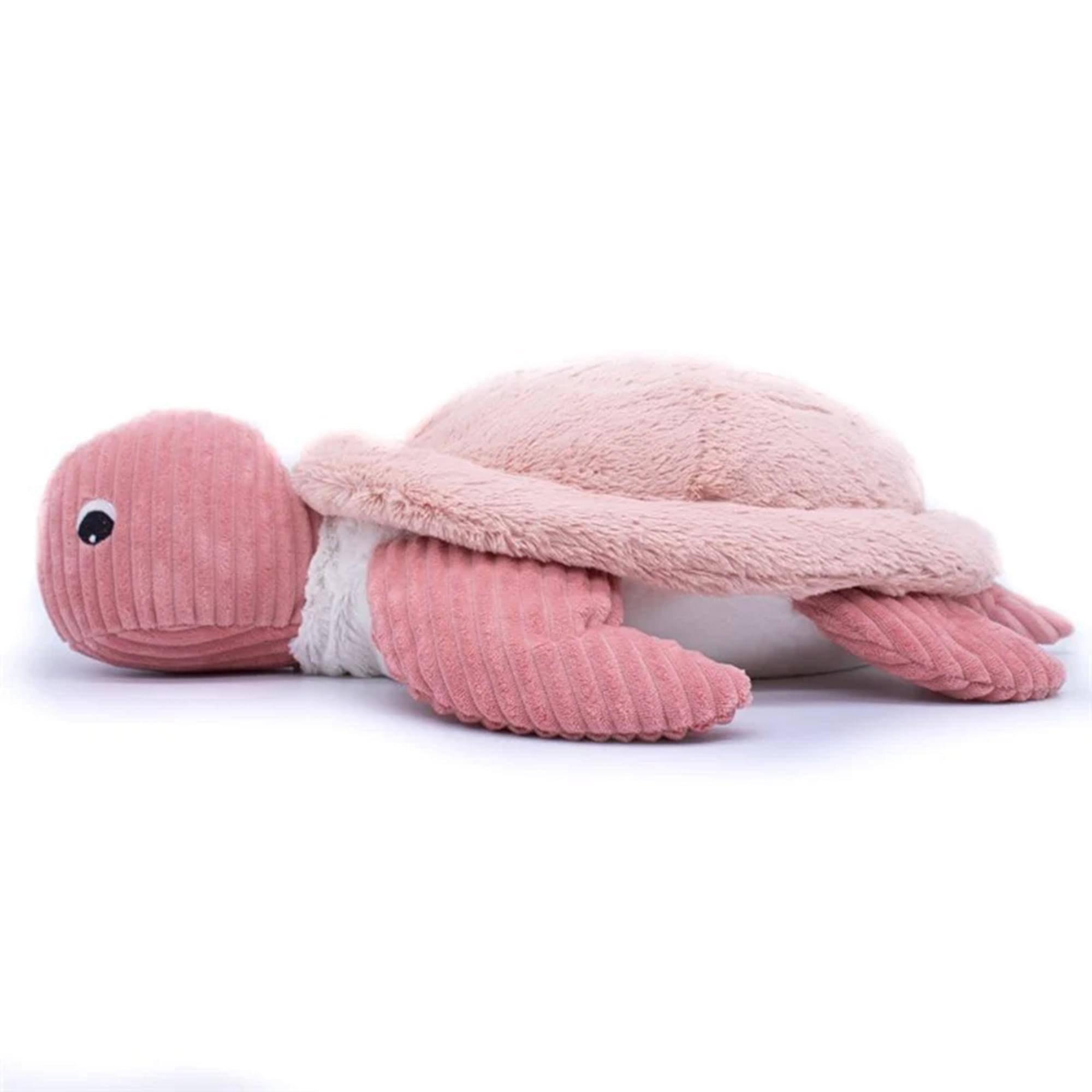 Alt View 3. TriAction Toys - Les Deglingos Large Plush Animal | Pink Turtle - Pink.