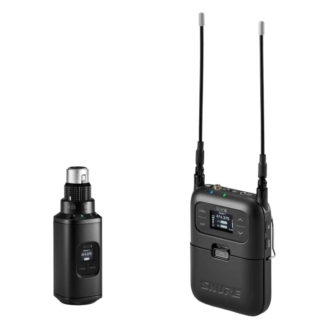 Shure - SLXD35 G58 Band Portable Digital Wireless System w/ Transmitter, Receiver
