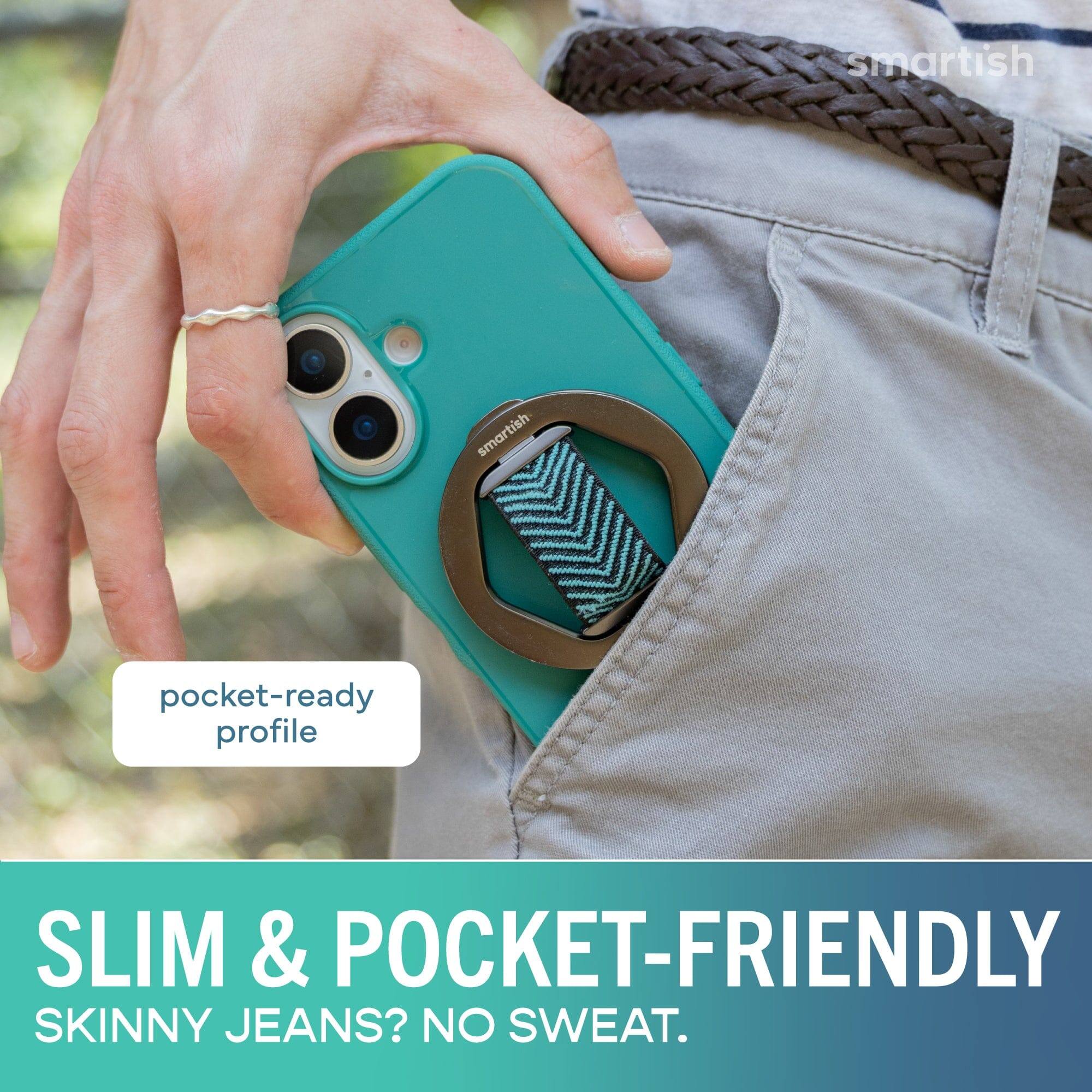 smartish smartish pocket-ready profile SLIM & POCKET-FRIENDLY SKINNY JEANS? NO SWEAT.