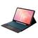 Front. SaharaCase - Samsung Galaxy Tab S11 Keyboard Case | 7 Backlight Colors | Built-in Track Pad | Smooth Finish | Navigate Series - Sorpion Black.