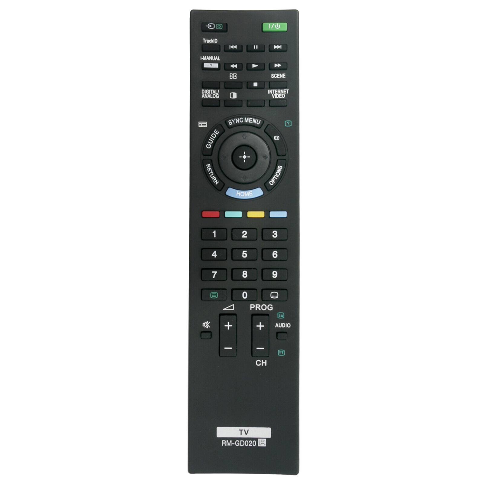 ZdalaMit - Replacement RM-GD020 Remote for SONY TV KDL-22EX420 KDL-22EX423 KDL-26EX423 - Black