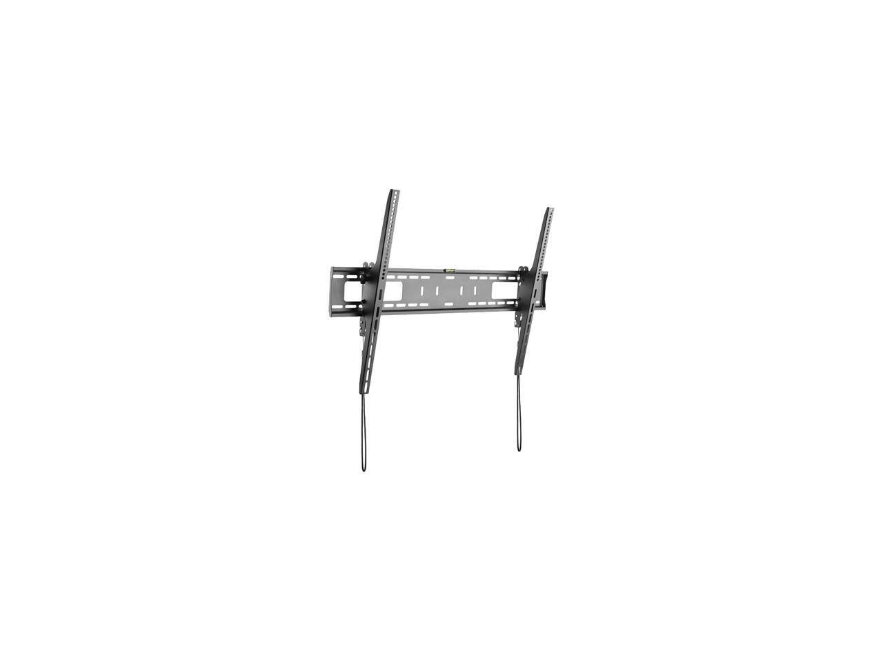 Alt View 2. StarTech.com - StarTech.com FPWTLTB1 Tilting TV Wall Mount for 60-100" VESA TVs, Heavy Duty Steel, Low-Profile - Black.