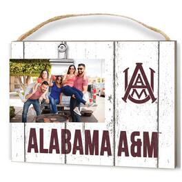 Jardine - Alabama A&M Bulldogs 8'' x 10'' Weathered Clip It Frame - White
