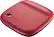 Front. Seagate - Wireless Mobile Storage 500GB External USB Portable Hard Drive - Red.