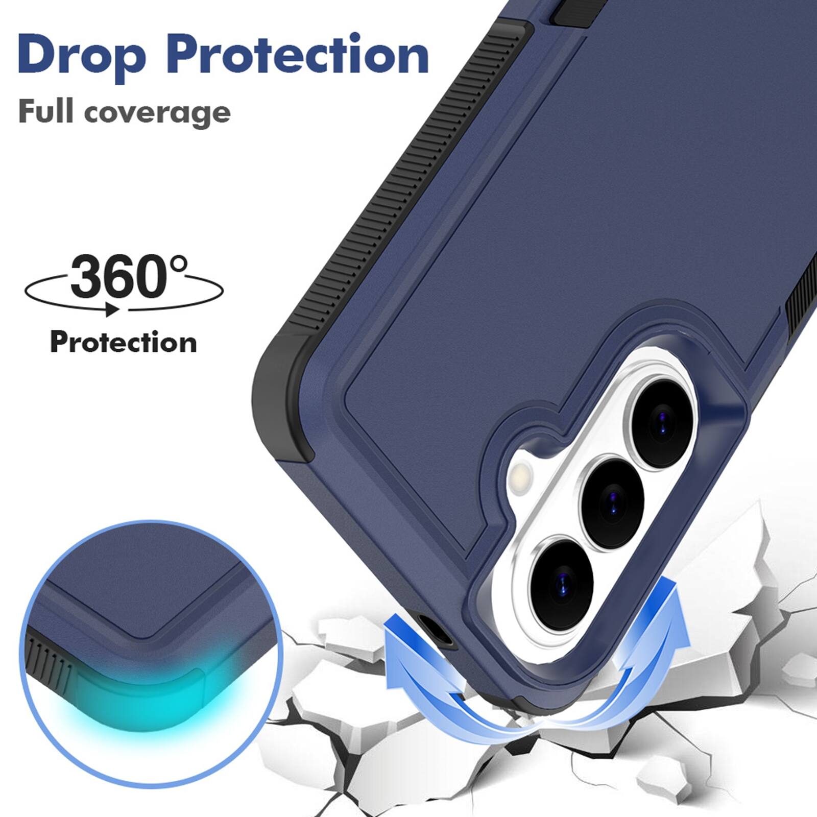 Drop Protection  
Full coverage  
360° Protection