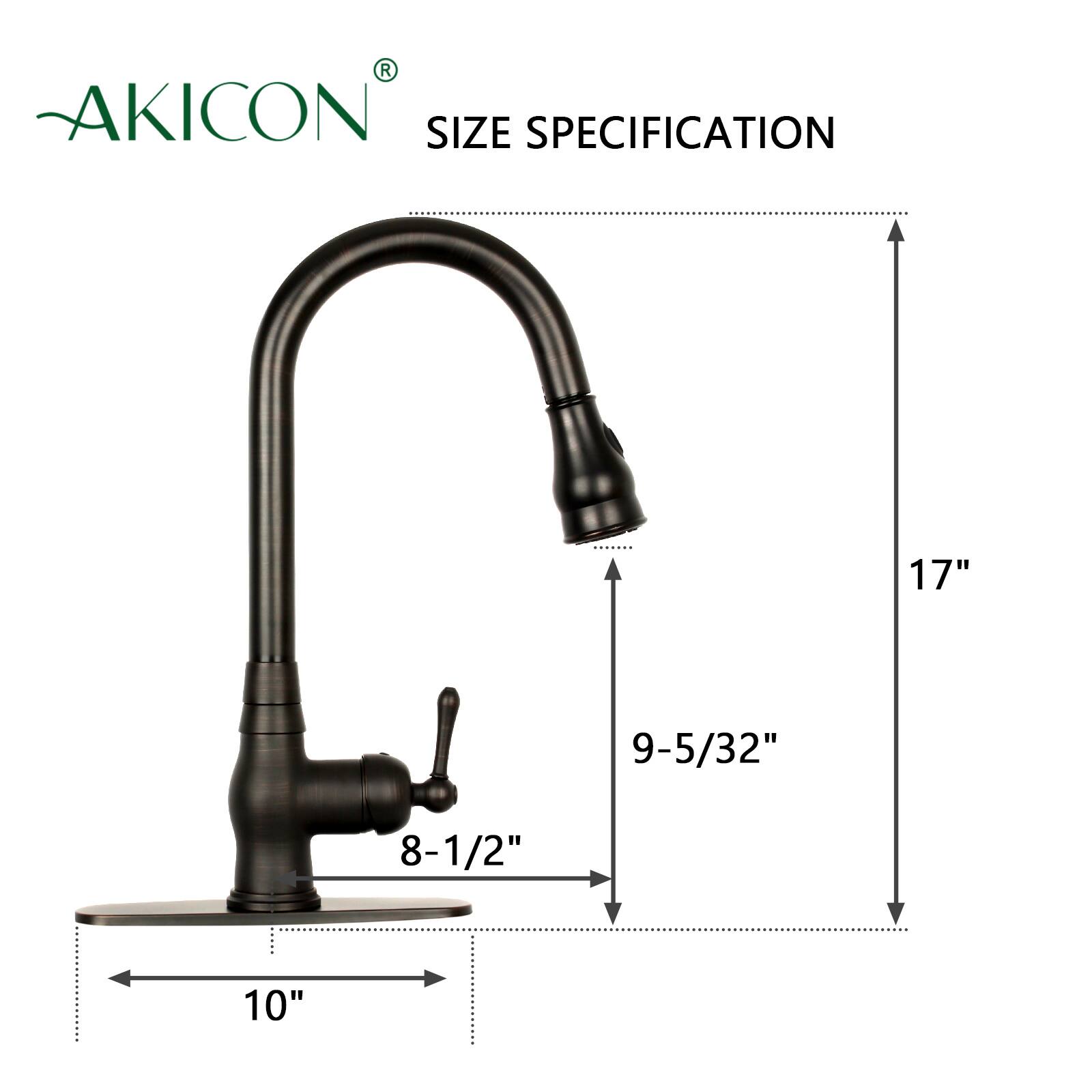 AKICON SIZE SPECIFICATION  
17"  
9-5/32"  
8-1/2"  
10"