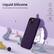 Liquid Silicone, Food Grade, Soft and Good Grip, Protection, Skin-friendly, Scratch-resistant, Anti-fingerprint, ORNARTO
