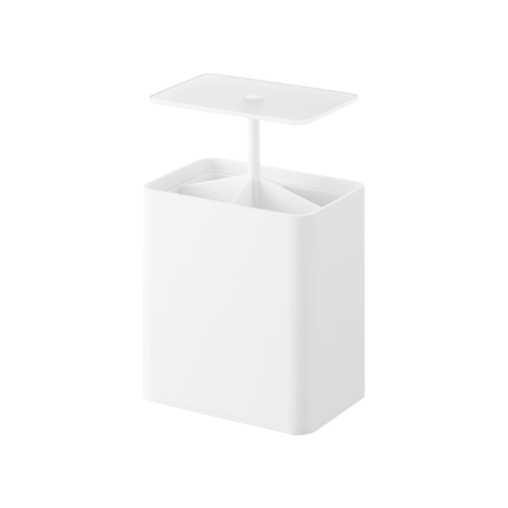 Alt View 5. Yamazaki Home - Cotton Swab Push-Top Case - Black.