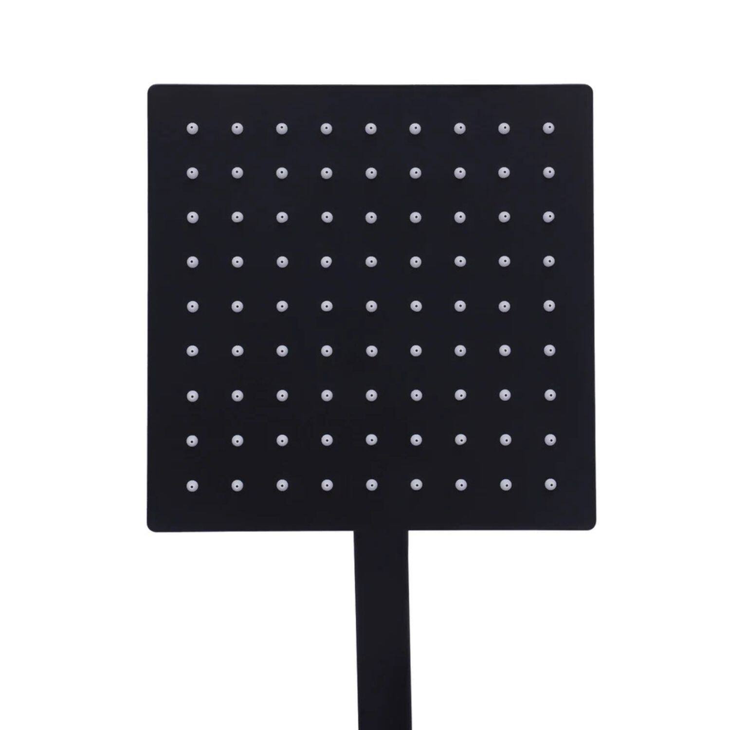 Alt View 5. Home Collection - Shower Faucet Set with Mixer Valve Kit – Rainfall Shower Head Combo System, Wall Mount - Matte Black.