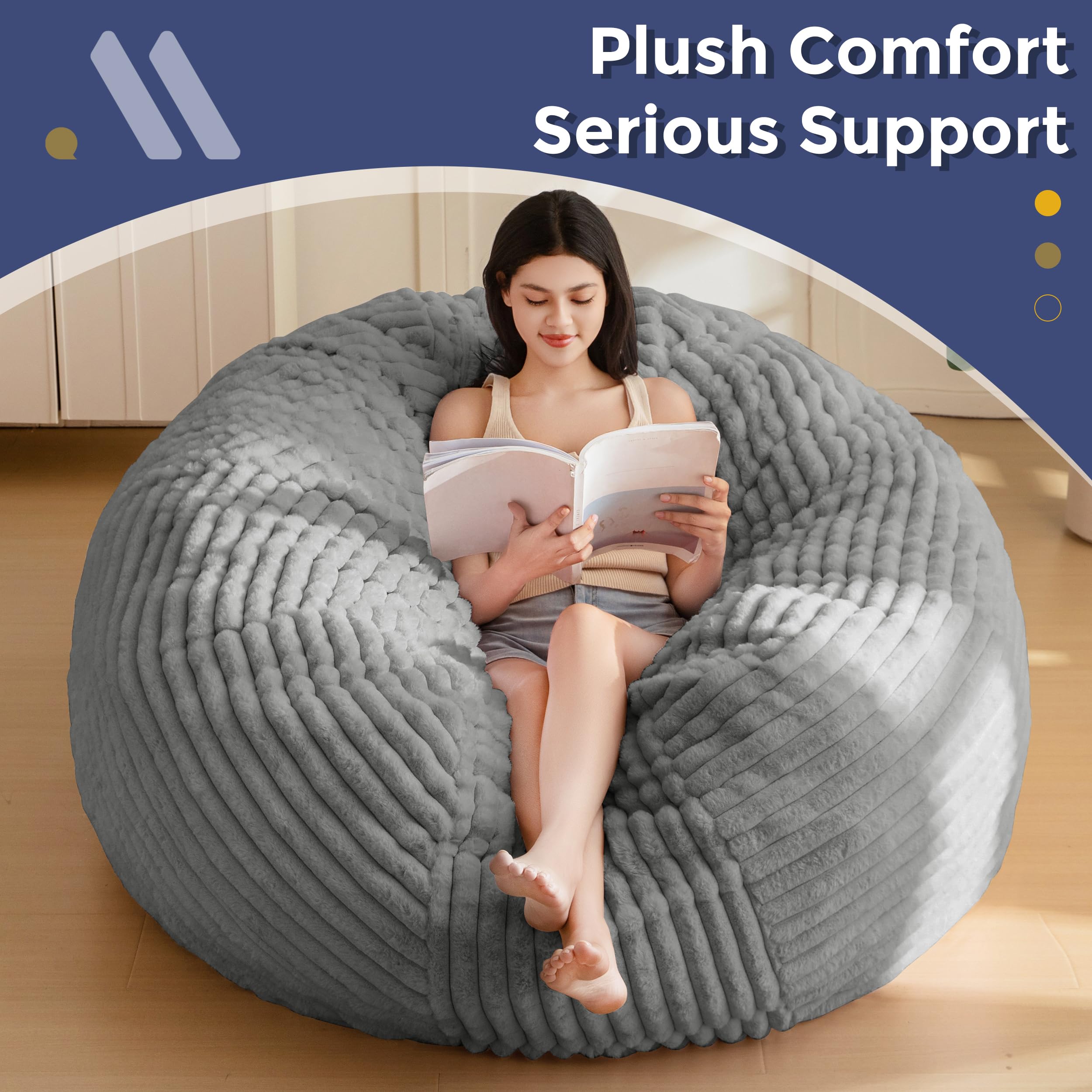 Plush Comfort  
Serious Support