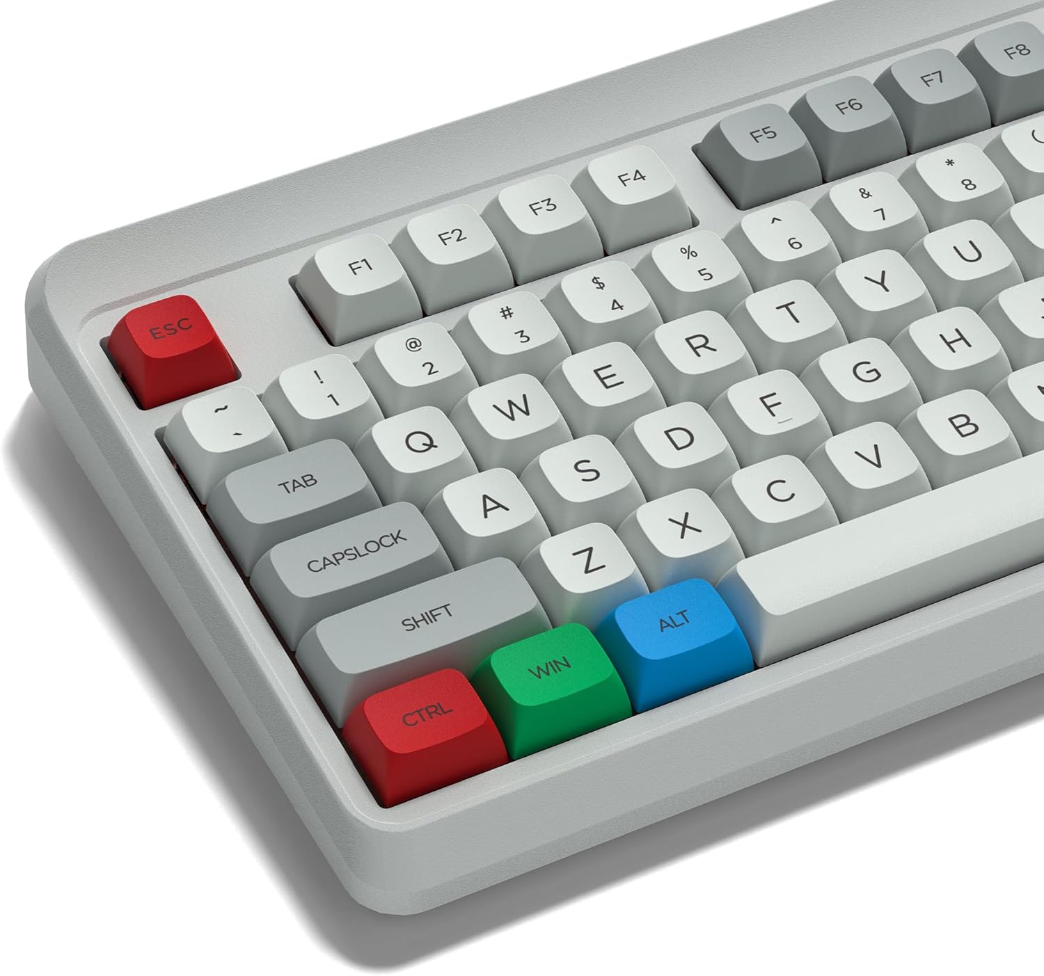 ESC ~ - F4 F3 F2 % F1 5 $ # 4 @ 3 R ! 2 E 1 W Q D TAB S A X CAPSLOCK Z SHIFT ALT WIN CTRL F5 ^ 6 T  C F6 & 7 Y G V F8 F7  * 8 U I H A