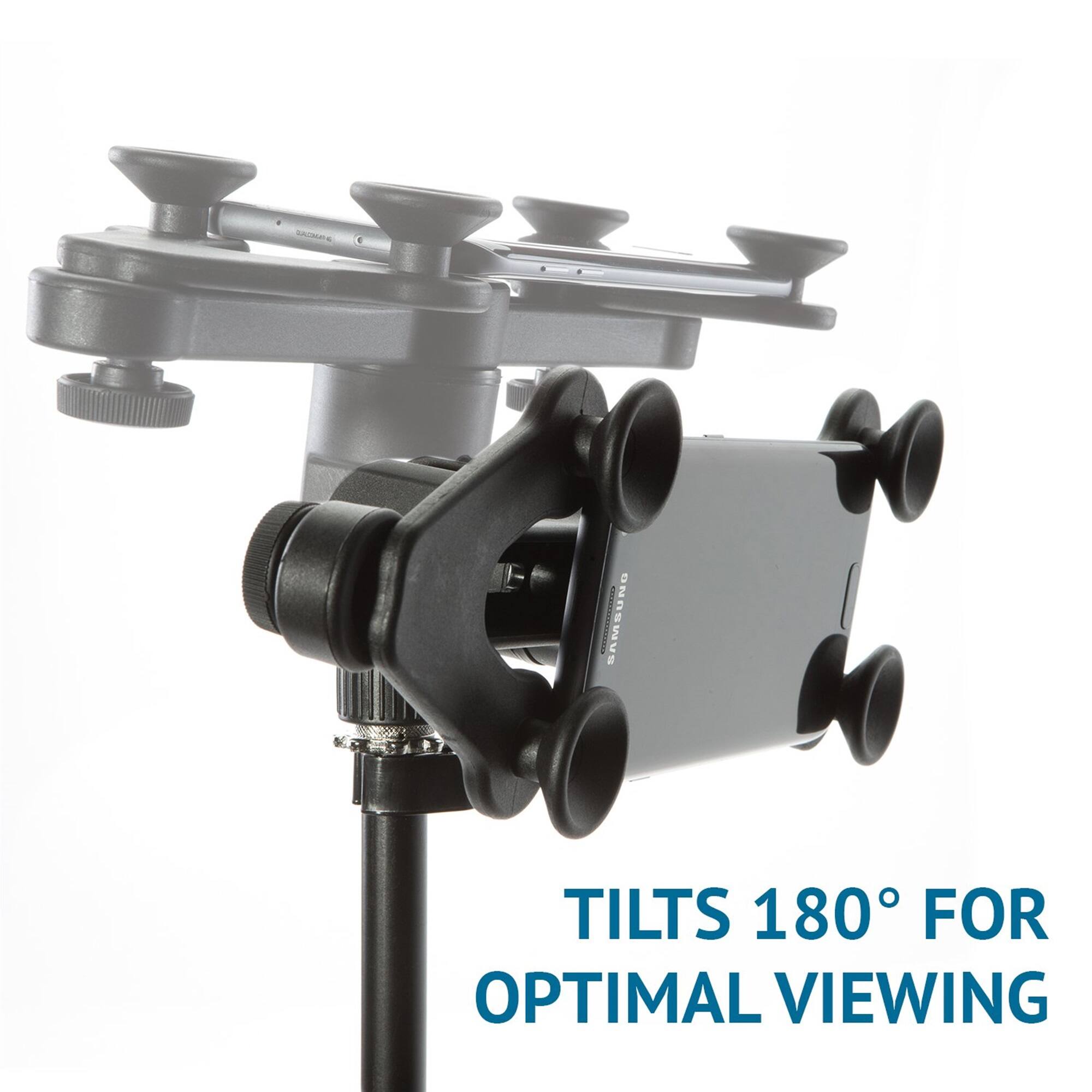 TILTS 180° FOR OPTIMAL VIEWING