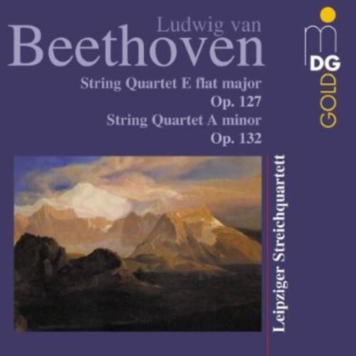 Ludwig van Beethoven  
String Quartet E flat major Op. 127  
String Quartet A minor Op. 132  
Leipziger Streichquartett  
DG GOLD