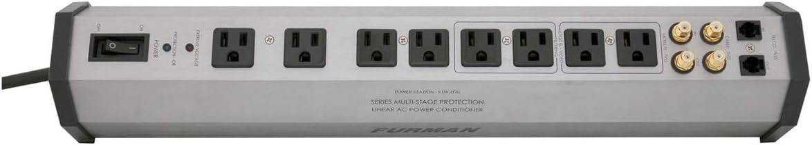 NO ON POWER PROTECTION R ne 2   L nOWER STATION EICITAL SERIES MULTI-STAGE PROTECTION LINEAR AC POWER CONDITIONER FURMAN