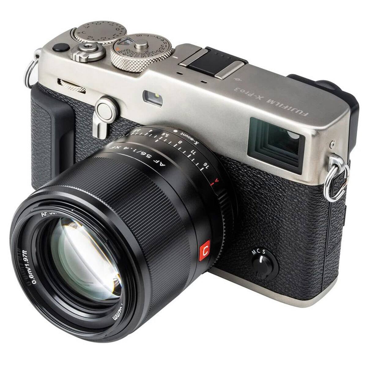 2. XXE X-Pro3 FUJIFILM 7Y, 95 B X-mount x VX I 56/1.4 LL AF 16 Ar .97ft 0.6m/1.97ft JcmM C MCS