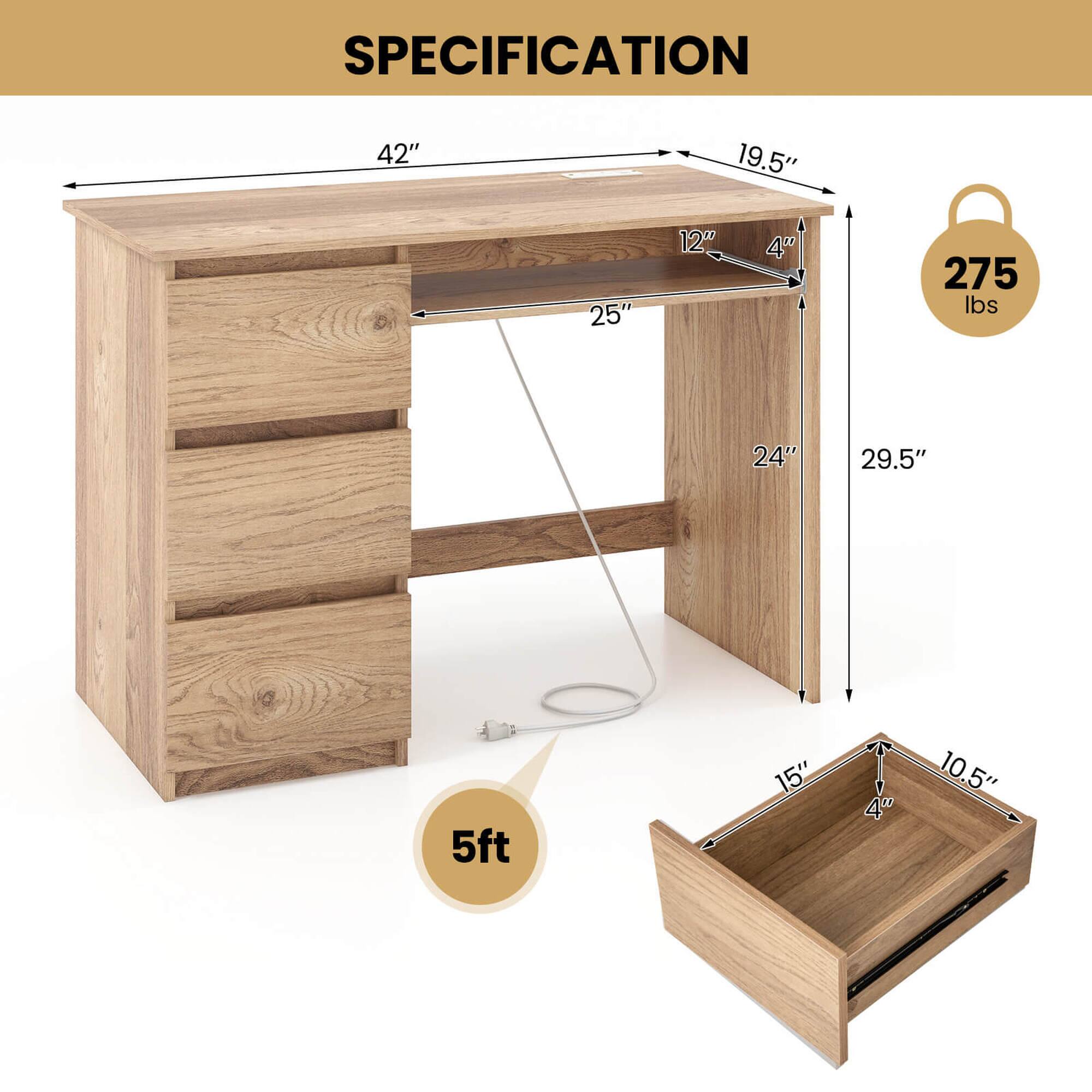 SPECIFICATION: 42" 19.5" 25" 120 4" 275 lbs 24" 29.5" 5ft 15" FE 4" 10.5"