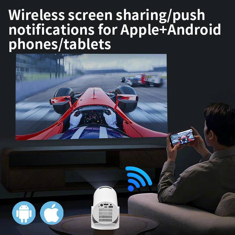 Wireless screen sharing/push notifications for Apple+Android phones/tablets