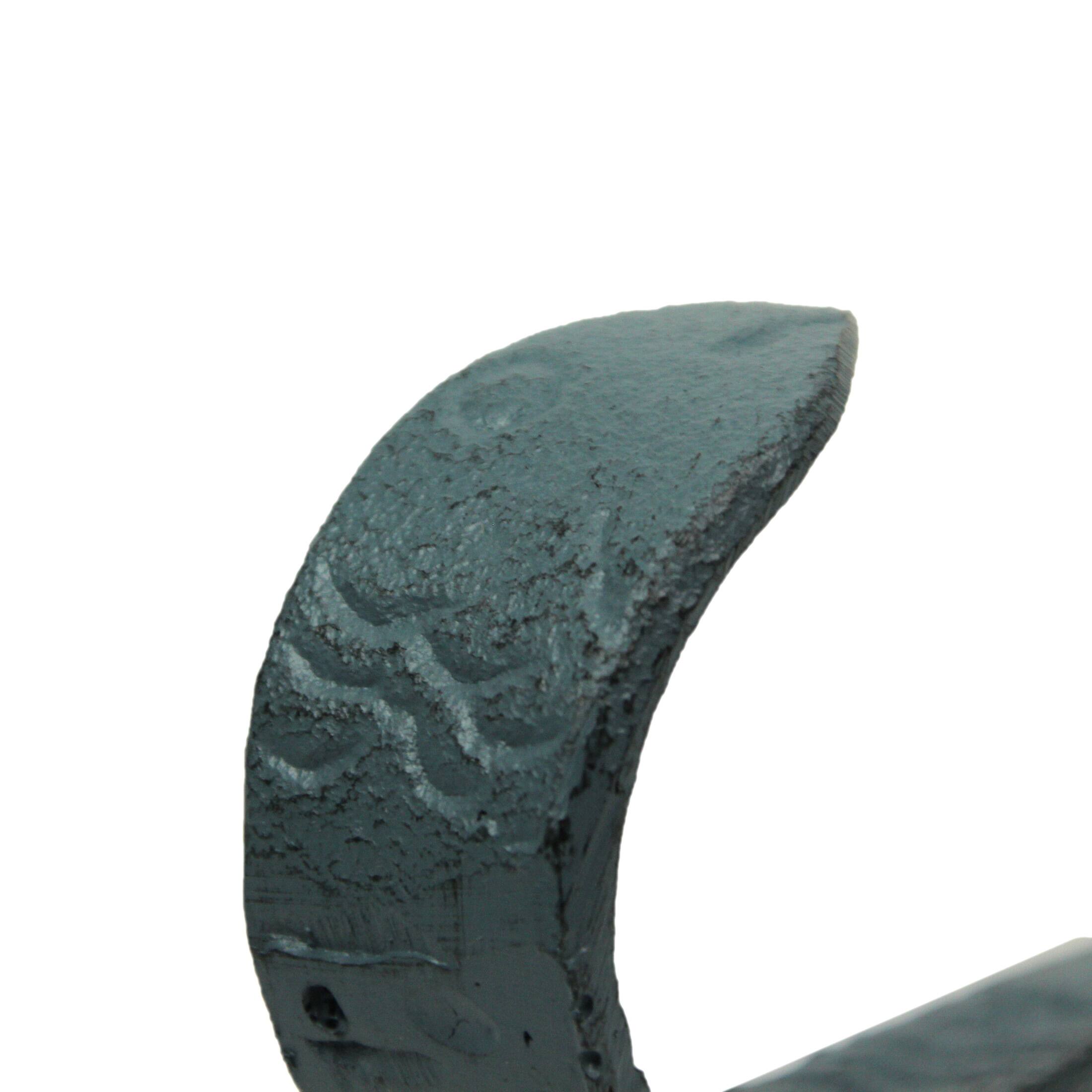 Alt View 8. Zeckos - Set of 3 Flipping Fish Wall Hooks - 4" - Blue, Gray, White - Coastal Decor - Multicolored.