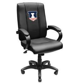 DreamSeat - Illinois Fighting Illini Office Chair 1000 - Black