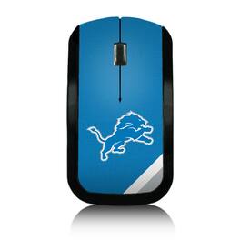 Keyscaper - Detroit Lions Diagonal Stripe Wireless Mouse - Wireless - Multicolor