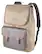 Front. Francine Collections - Chelsea Laptop Backpack for 17" Apple® MacBook® - Khaki Beige.