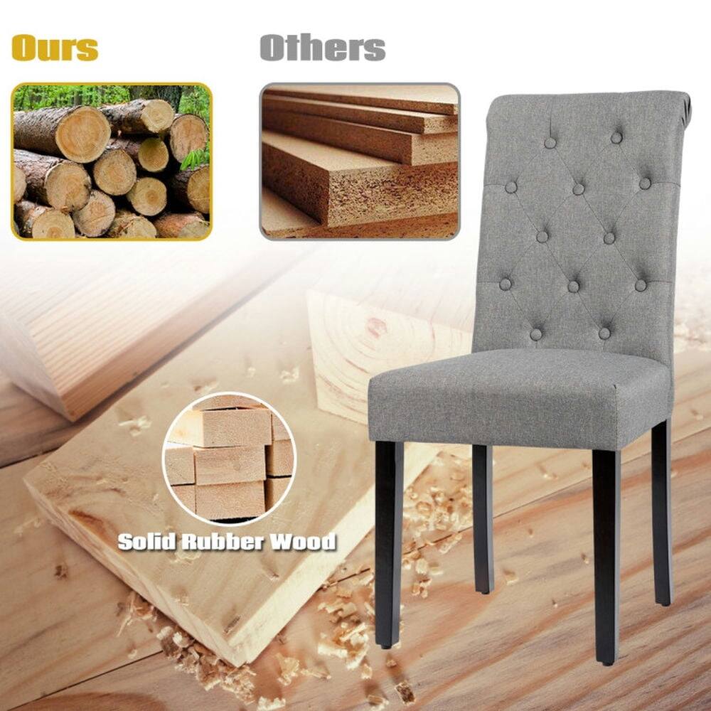 Ours  
Others  
Solid Rubber Wood
