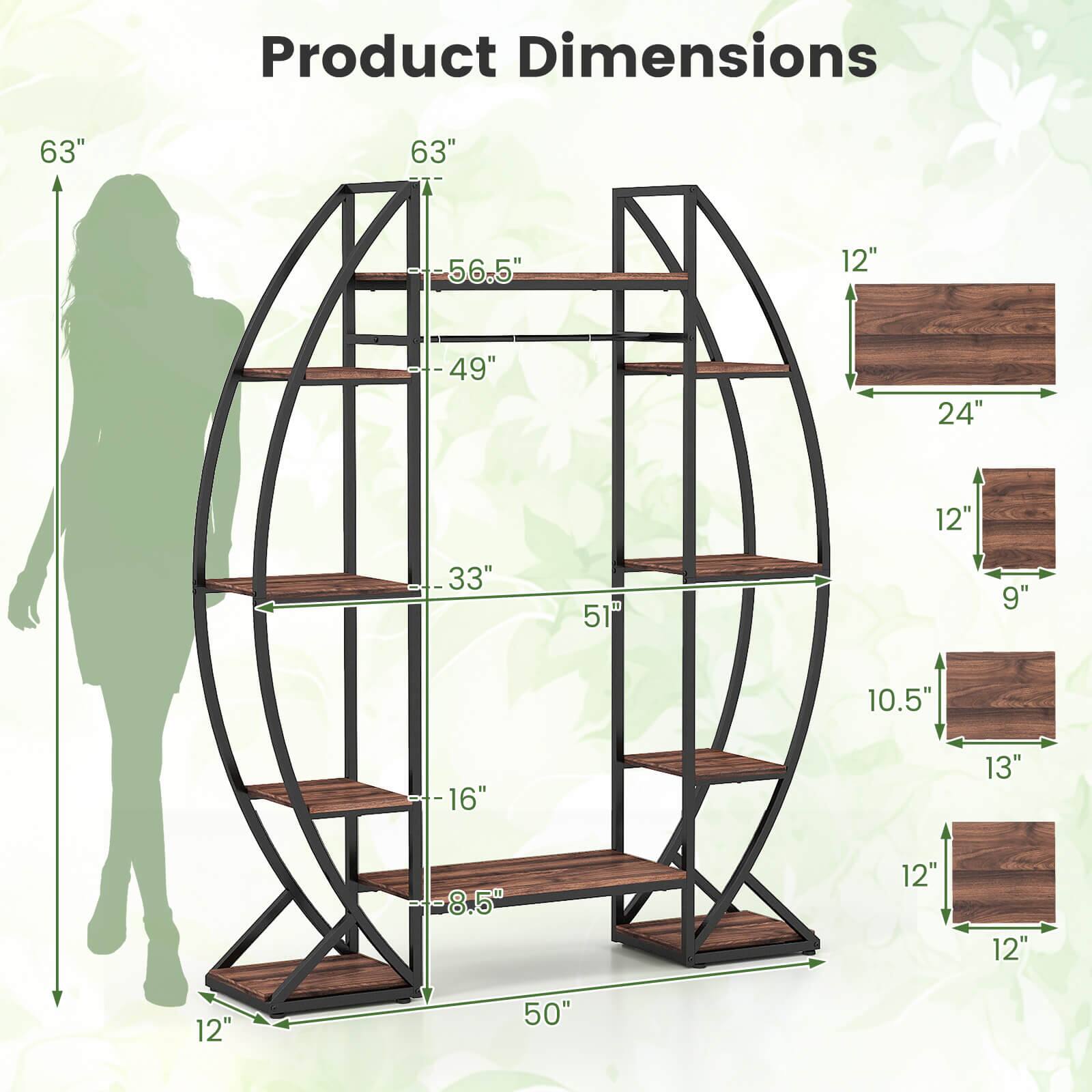 Product Dimensions: 63" x 63" x 56.5" x 12" x 49" x 24" x 12" x 33" x 51" x 9" x 10.5" x 16" x 13" x 8.5" x 12" x 12" x 12" x 50"