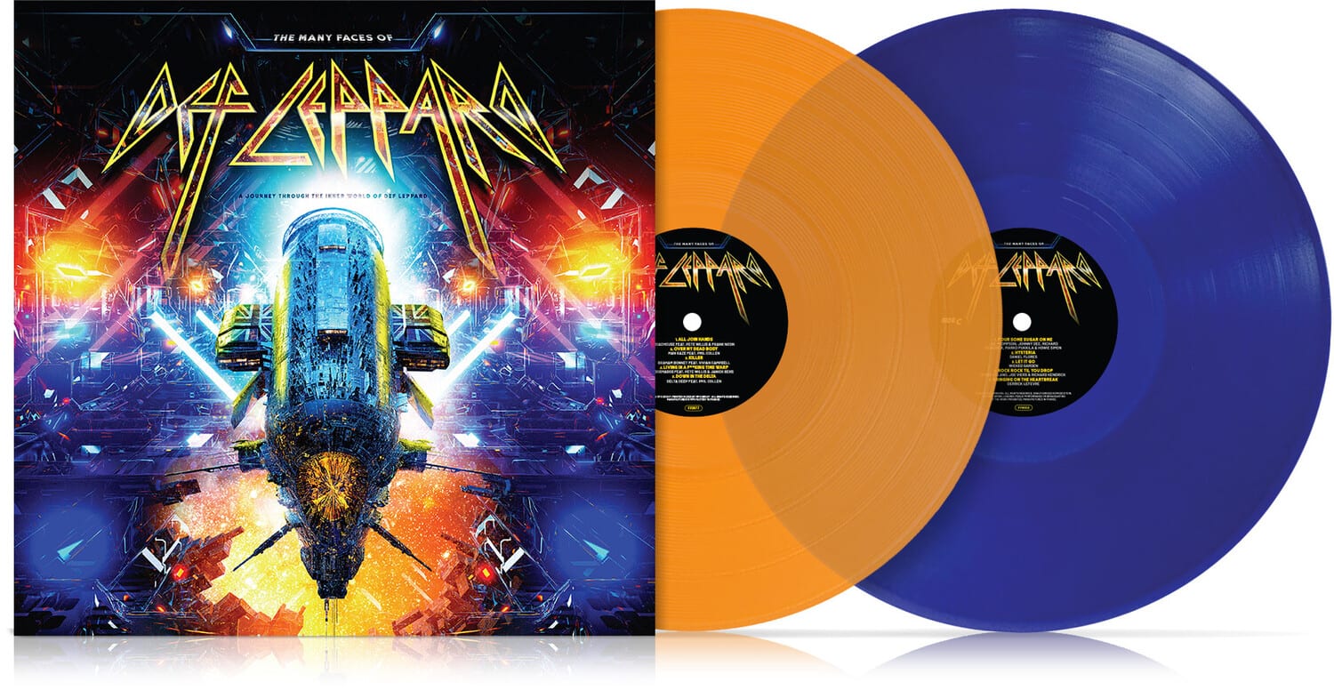 Many Faces Of Def Leppard / Var - Orange & Blue - The Many Faces Of Def Leppard / Various - Orange & - VINYL LP price history on PriceWatchPro